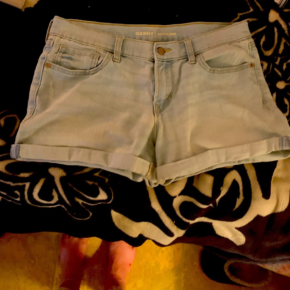 🩳Old Navy classic “Boyfriend” style denim shorts-8 - Picture 1 of 5